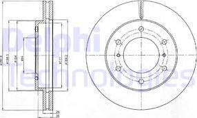 Delphi BG4229 - Jarrulevy inparts.fi