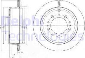 Delphi BG4275 - Jarrulevy inparts.fi