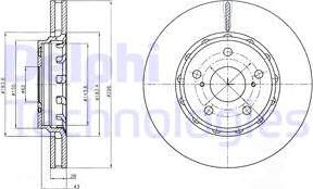 Delphi BG4276 - Jarrulevy inparts.fi