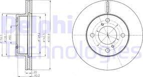 Delphi BG4271C - Jarrulevy inparts.fi