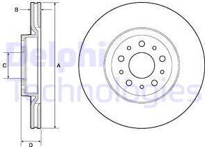 Delphi BG4797C - Jarrulevy inparts.fi