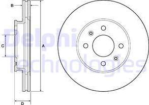 Delphi BG4744C - Jarrulevy inparts.fi