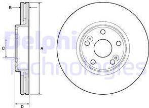 Delphi BG4746C - Jarrulevy inparts.fi