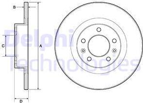 Delphi BG4748C - Jarrulevy inparts.fi