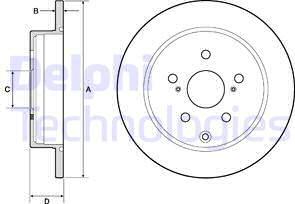 Delphi BG4757C - Jarrulevy inparts.fi