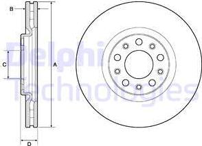 Delphi BG4763C-18B1 - Jarrulevy inparts.fi