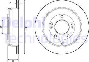 Delphi BG4767C - Jarrulevy inparts.fi