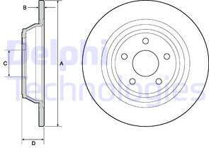 Delphi BG4703C-18B1 - Jarrulevy inparts.fi