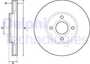 Delphi BG4715C-18B1 - Jarrulevy inparts.fi