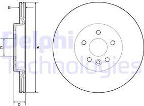 Delphi BG4786C - Jarrulevy inparts.fi