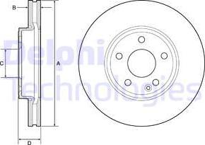 Delphi BG4788C-19B1 - Jarrulevy inparts.fi