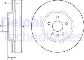 Delphi BG4783C - Jarrulevy inparts.fi