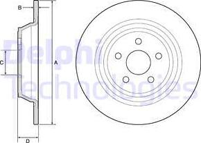 Delphi BG4782C-18B1 - Jarrulevy inparts.fi