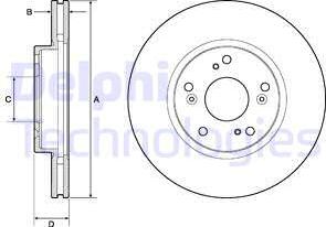 Delphi BG4774C - Jarrulevy inparts.fi