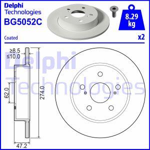 Delphi BG5052C - Jarrulevy inparts.fi