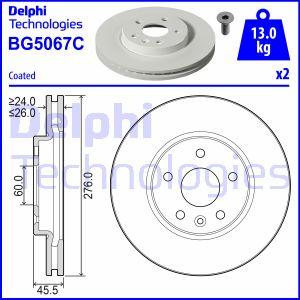 Delphi BG5067C - Jarrulevy inparts.fi