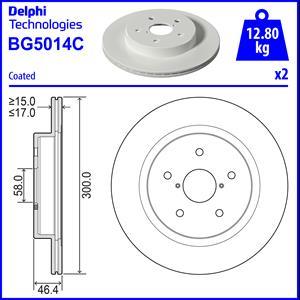 Delphi BG5014C - Jarrulevy inparts.fi