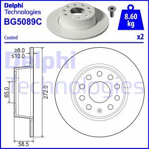 Delphi BG5089C - Jarrulevy inparts.fi