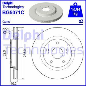 Delphi BG5071C - Jarrulevy inparts.fi