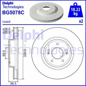 Delphi BG5078C - Jarrulevy inparts.fi