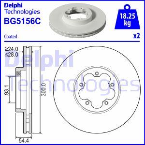 Delphi BG5156C - Jarrulevy inparts.fi