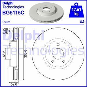 Delphi BG5115C - Jarrulevy inparts.fi