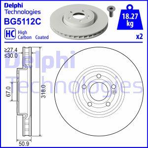 Delphi BG5112C - Jarrulevy inparts.fi