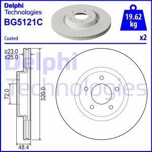 Delphi BG5121C - Jarrulevy inparts.fi