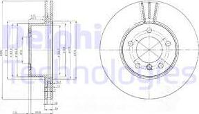 Delphi BG3998C-18B1 - Jarrulevy inparts.fi