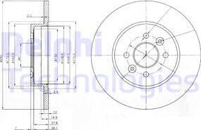 Delphi BG3992 - Jarrulevy inparts.fi