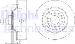 Delphi BG3956C-18B1 - Jarrulevy inparts.fi