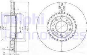 Delphi BG3951 - Jarrulevy inparts.fi