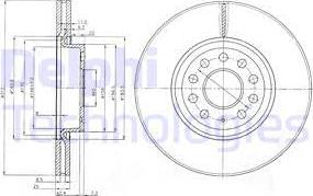 Delphi BG3953 - Jarrulevy inparts.fi