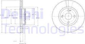 Delphi BG3966 - Jarrulevy inparts.fi