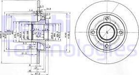 Delphi BG3962 - Jarrulevy inparts.fi