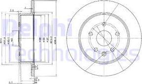 Delphi BG3907 - Jarrulevy inparts.fi