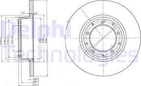 Delphi BG3982C - Jarrulevy inparts.fi