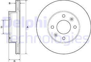 Delphi BG3935 - Jarrulevy inparts.fi