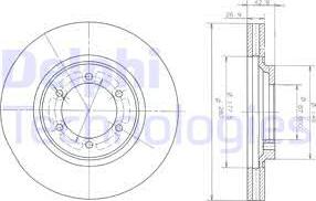 Delphi BG3936 - Jarrulevy inparts.fi