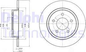 Delphi BG3930 - Jarrulevy inparts.fi