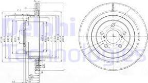 Delphi BG3931 - Jarrulevy inparts.fi