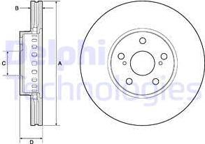 Delphi BG3921 - Jarrulevy inparts.fi