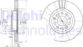 Delphi BG3928 - Jarrulevy inparts.fi