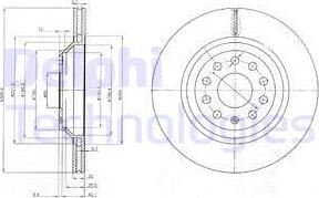 Delphi BG3975 - Jarrulevy inparts.fi