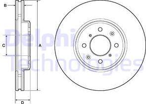 Delphi BG3970 - Jarrulevy inparts.fi