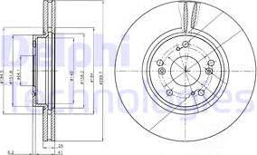 Delphi BG3978 - Jarrulevy inparts.fi