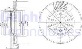 Delphi BG3405C - Jarrulevy inparts.fi