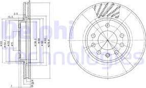 Delphi BG3405 - Jarrulevy inparts.fi