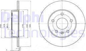 Delphi BG3406C-18B1 - Jarrulevy inparts.fi