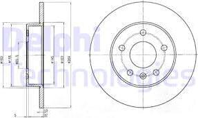 Delphi BG3406 - Jarrulevy inparts.fi